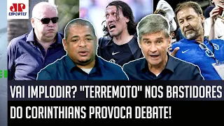 CLIMA QUENTE! "Como o Corinthians VAI SAIR DESSA??? Cara, agora tem um TERREMOTO POLÍTICO que..."