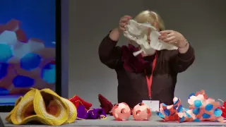 Crocheting Hyperbolic Planes: Daina Taimiņa at TEDxRiga