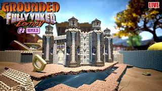 Grounded NG+ 2 making the craziest sandbox build ever built!