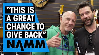 Larry Carlton talks Sire Guitars | Interview | NAMM 24