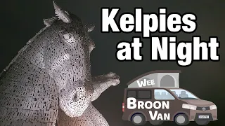 Campervan over-nighter at the Kelpies