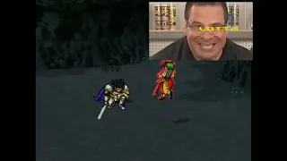 Suikoden 2 - McDohl VS Luca Blight Boss Fight (No heals and Fire Sealing)