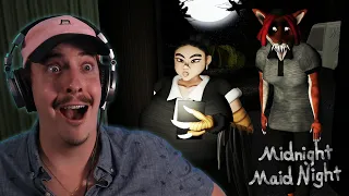 CLEANING UP A HAUNTED MANSION BEFORE THE GHOSTS GET US | Midnight Maid Night