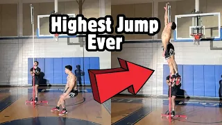 Broke The World Record Vertical Jump: Hypertrophy Cycle Day 4