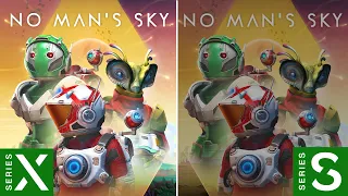 No Man's Sky | Xbox Series X vs Xbox Series S | Graphics Comparison | 4K |