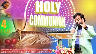 Holy Communion afternoon service 12:pm   TO  3:pm #prophetabhishekbidar