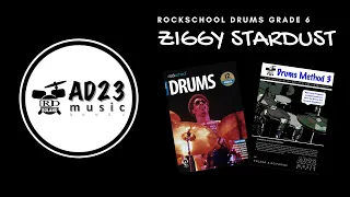 ZIGGY STARDUST (With Vocals) | Rockschool Drums Grade 6