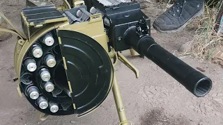 стрельба из АГС 30 |  Shooting from an automatic grenade launcher | AGS-30