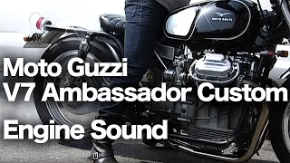 MotoGuzzi V7 Ambassador750　Ride