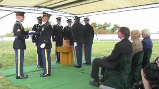 Jack Bivans' Ceremony at Arlington National Cemetery