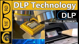 DLP Technology & Digital Mirror Device under Microscope and Image Test, CAUTION: Super Interesting
