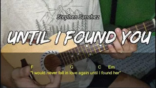 Until I Found You - Stephen Sanchez // Ukulele Tutorial