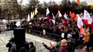 4ч Митинг Пушкинский сквер Москва 6 апреля