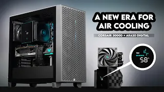 PC Digitalism Intensifies! | Deepcool AK620 Digital + Corsair 3000D Airflow Gaming PC Build, 7900 XT