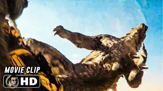 Godzilla Vs Kong - Full Fight Scene | GODZILLA X KONG: THE NEW EMPIRE (2024) Movie CLIP HD