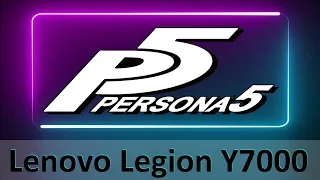 Lenovo Legion Y7000 (2019): Persona 5 (RPCS3) gameplay (i7 9750H, GTX 1650)