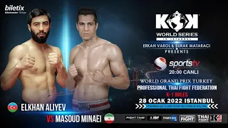 MASOUD MINAEI & ELKHAN ALIYEV | KOK FIGHT SERIES İSTANBUL TÜRKİYE