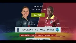 England Women vs West Indies Women, 2nd T20I - Live Cricket Score, Commentary