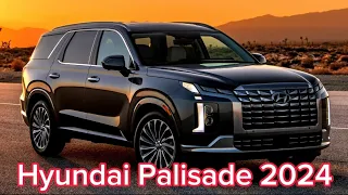 Review of Hyundai Palisade 2024 luxury full-size SUV