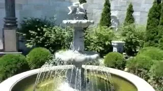 Granite Tiered Fountain with Spray Ring