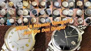 What does the Omega Masonic have in common with the Don Draper? Let's Learn about Seamaster De Ville