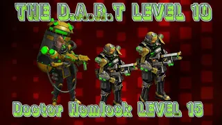 War Commander D.A.R.T Level 10 & Doctor Hemlock Smash Commander Set  1-2.