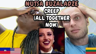REACTION TO Nutsa Buzaladze - Creep (All Together Now) | FIRST TIME WATCHING