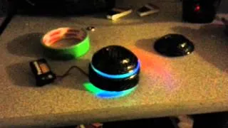 Daft Punk Thomas Helmet - Ear Light Test