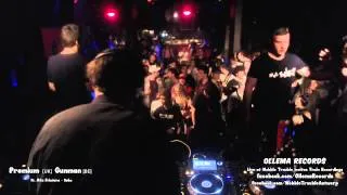 Gunman B2B Premium Live at Wobble Trouble Antwerp invites Train Recordings UK (Clip)