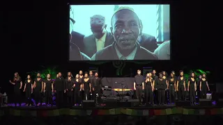 Oakland Acapella Youth Choir performs Wavy Gravy's "Basic Human Needs" - Fox Theater, Oakland
