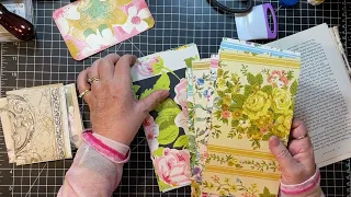 Forgotten Friends Friday! - Vintage Wallpaper! - Ephemera Making!