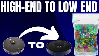 High end, Mid range, and low end robot vacuums VS PLASTIC GEMS!