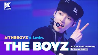 THE BOYZ (더보이즈) 's 1min. ⏱💜 | KCON 2022 Premiere in Seoul