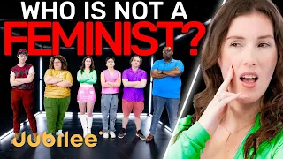 5 Feminists vs 1 Secret Antifeminist...