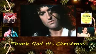 Queen - Thank God it's Christmas   |  with Lyrics