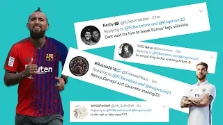 Arturo Vidal Transfer ~ Barcelona ~ Twitter Reactions