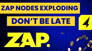ZAP NODES ARE EXPLODING / DON'T BE LATE TO GET ONE / HOW TO BUY EXPLAINED / EASY TO RUN