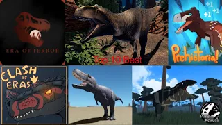 Top 10 Best Dinosaur Survival Games on Roblox!!!