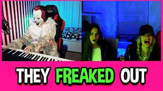 IT Clown "Pennywise" Plays Piano for Strangers on Omegle!