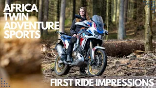 2022 Honda Africa Twin CRF1100 Adventure Sports Review/ First Ride Impressions!