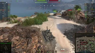 WoT T110E4 luckiest Shot