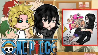 ||MHA react to Strawhats || GC || melissa ||Part 1/? ||