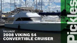 2008 Viking 54 Convertible Cruiser | Pickles Salvage