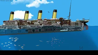 as the titanic sank