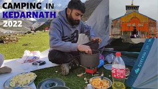 Camping in Kedarnath | KEDARNATH 2022 | Ep-2