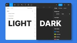 How to Enable Dark Mode on Figma - Figma Tutorial