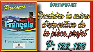 #français_parcours #scéne_exposition # produire la scène d'exposition de la pièce projet | 2A.C