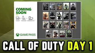 Call of Duty Coming to Xbox Game Pass