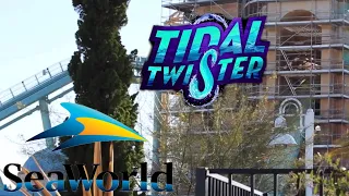 Tidal Twister and Journey to Atlantis 2019 Construction Update at SeaWorld San Diego!