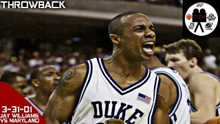 Jay Williams Duke Full Highlights vs Maryland Final Four (3-31-01) 23 Pts 4 Asts 2 Stls